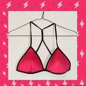 Victorias Secret Pink Bikini Top Size Small